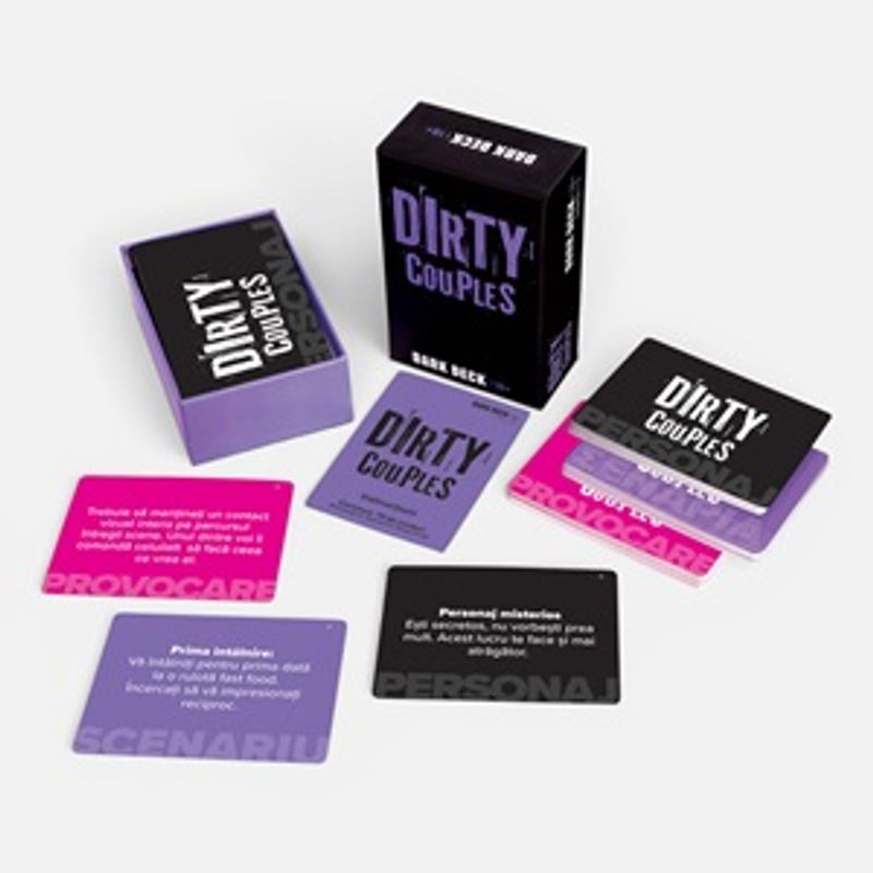 Jucarii, Copii si Bebe - Jucarii si jocuri - Jocuri si puzzle - Jocuri de societate - Joc de Societate pentru Cupluri cu Carti, 18+ - Infinity.ro