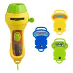 Jucarii, Copii si Bebe - Jucarii si jocuri - Jucarii & jocuri educative - Jucarii interactive - Jucarie Lanterna Proiector Mini Animale din Jungla cu 3 Diapozitive - Infinity.ro