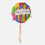 Casa si Gradina - Decoratiuni - Decoratiuni petrecere - Accesorii pentru petrecere - Pinata de Petrecere Happy Birthday, Multicolora, 44 cm - Infinity.ro