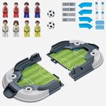 Sport si Outdoor - Alte sporturi - Mese fusball - Masa de fotbal cu 8 figurine, 70,5x35,8x11,8 cm, albastru - Infinity.ro