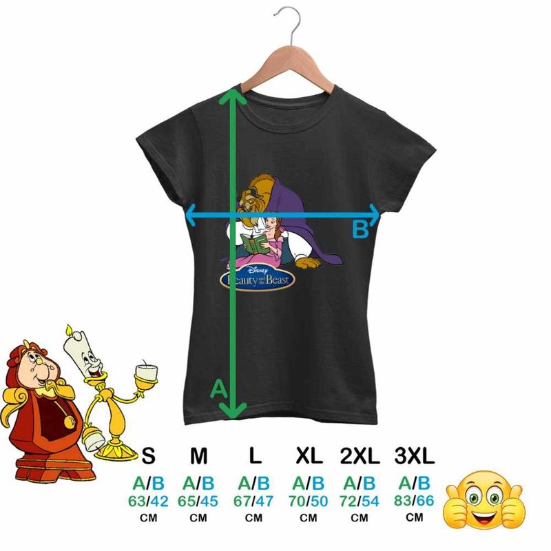 Fashion, accesorii si bijuterii - Femei - Imbracaminte femei - Tricouri si topuri femei - Tricou Femei Frumoasa si Bestia Povesti, negru, marime 2XL - Infinity.ro