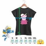 Fashion, accesorii si bijuterii - Femei - Imbracaminte femei - Tricouri si topuri femei - Tricou Femei Bunica Purcelusa Peppa Pig, negru, marime 3XL - Infinity.ro