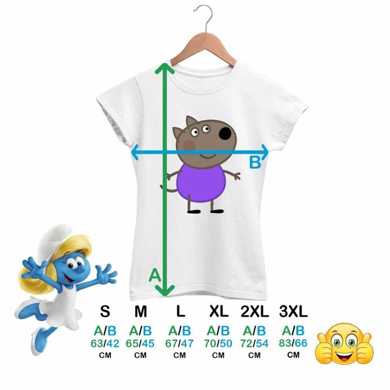 Fashion, accesorii si bijuterii - Femei - Imbracaminte femei - Tricouri si topuri femei - Tricou Femei Catelul Danny Purcelusa Peppa Pig, alb, marime L - Infinity.ro