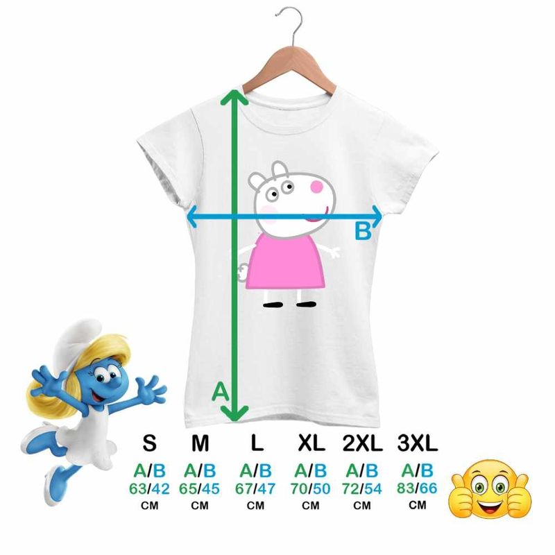 Fashion, accesorii si bijuterii - Femei - Imbracaminte femei - Tricouri si topuri femei - Tricou Femei Oaia Suzy Purcelusa Peppa Pig, alb, marime S - Infinity.ro