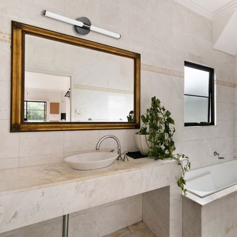 Casa si Gradina - Corpuri si surse de iluminat - Plafoniere, aplice si spoturi - Aplica LED Splash, 8W, lumina neutra (4000 K), IP44, neagra, Klausen - Infinity.ro