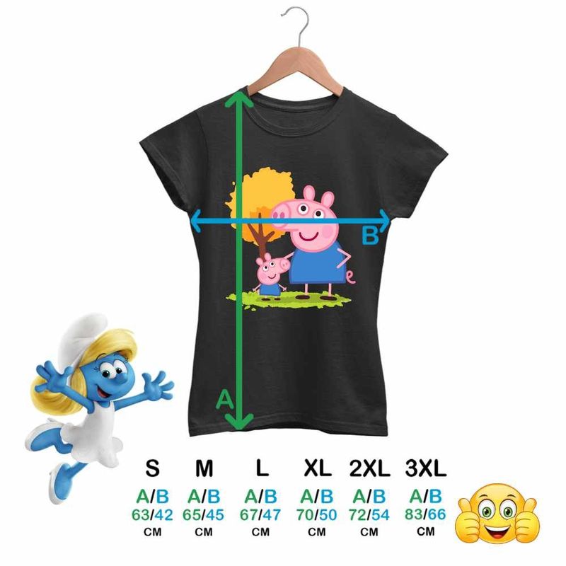 Fashion, accesorii si bijuterii - Femei - Imbracaminte femei - Tricouri si topuri femei - Tricou Femei Purcelusa Peppa Pig Parc Pepa, negru, marime 2XL - Infinity.ro
