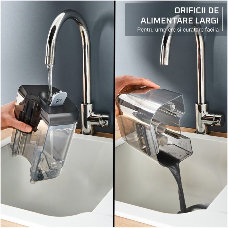 Electronice si Electrocasnice - Ingrijirea locuintei - Aspiratoare - Aspirator cu spalare Rowenta Clean IT IN5012F0, 400 W, putere aspirare 12.5 kpa, rezervor apa & detergent 1.8 L - Infinity.ro