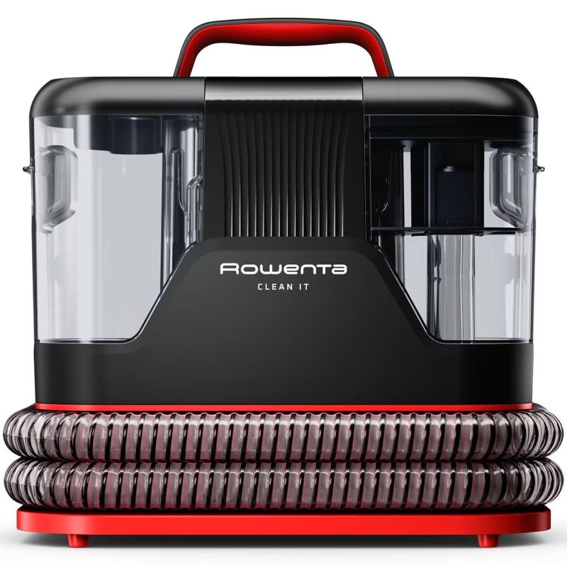 Electronice si Electrocasnice - Ingrijirea locuintei - Aspiratoare - Aspirator cu spalare Rowenta Clean IT IN5012F0, 400 W, putere aspirare 12.5 kpa, rezervor apa & detergent 1.8 L - Infinity.ro