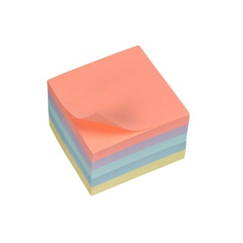 Carti si Birotica - Papetarie - Notite autoadezive - Notite adezive mini, Set 300 buc, Culori pastel, 3,8x3,8 cm - Infinity.ro