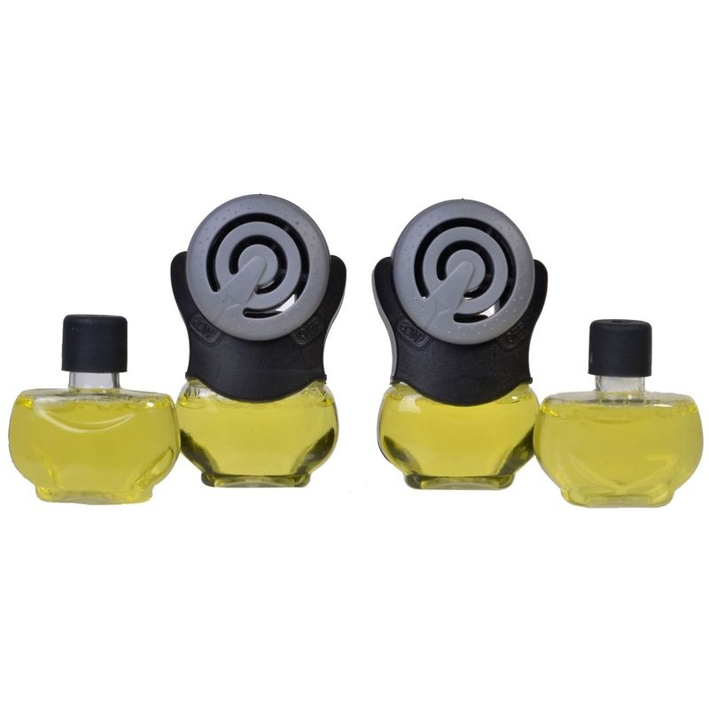 Auto si Moto - Intretinere auto - Odorizante auto - Odorizant auto pentru grila de ventilatie, aroma de vanilie, set 2 bucati cu rezerve - Infinity.ro