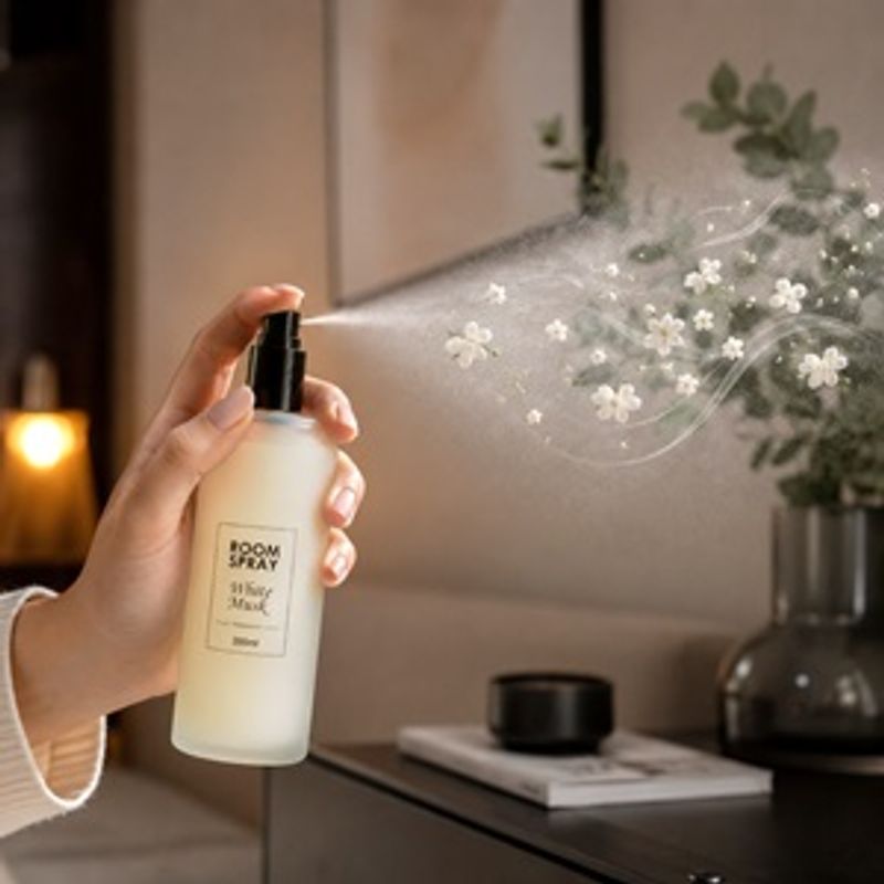 Casa si Gradina - Decoratiuni - Aromaterapie si lumanari - Odorizante camera - Odorizant de camera cu aroma Mosc Alb, Spray 200ml - Infinity.ro