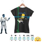 Fashion, accesorii si bijuterii - Femei - Imbracaminte femei - Tricouri si topuri femei - Tricou Femei Metallica The Simpsons Bart Merch, negru, marime S - Infinity.ro