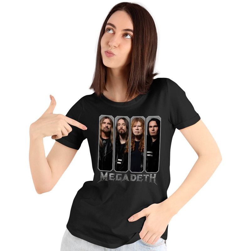 Fashion, accesorii si bijuterii - Femei - Imbracaminte femei - Tricouri si topuri femei - Tricou Femei Megadeth Legend Heave Metal, negru, marime S - Infinity.ro