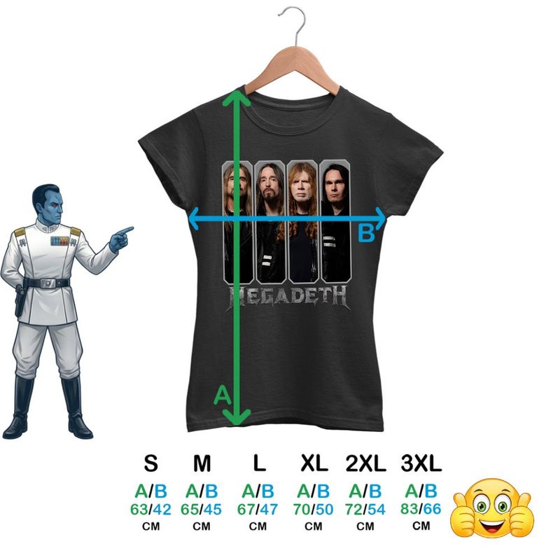 Fashion, accesorii si bijuterii - Femei - Imbracaminte femei - Tricouri si topuri femei - Tricou Femei Megadeth Legend Heave Metal, negru, marime S - Infinity.ro