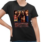 Fashion, accesorii si bijuterii - Femei - Imbracaminte femei - Tricouri si topuri femei - Tricou Femei Led Zeppelin Legend Merch, negru, marime S - Infinity.ro