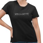 Fashion, accesorii si bijuterii - Femei - Imbracaminte femei - Tricouri si topuri femei - Tricou Femei Megadeth Heave Metal Merch, negru, marime S - Infinity.ro