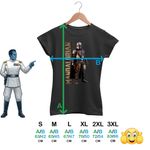 Fashion, accesorii si bijuterii - Femei - Imbracaminte femei - Tricouri si topuri femei - Tricou Femei Star Wars Mandalorian, negru, marime S - Infinity.ro