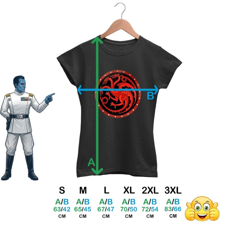 Fashion, accesorii si bijuterii - Femei - Imbracaminte femei - Tricouri si topuri femei - Tricou Femei Game of Thrones Targaryen Sigil, negru, marime S - Infinity.ro
