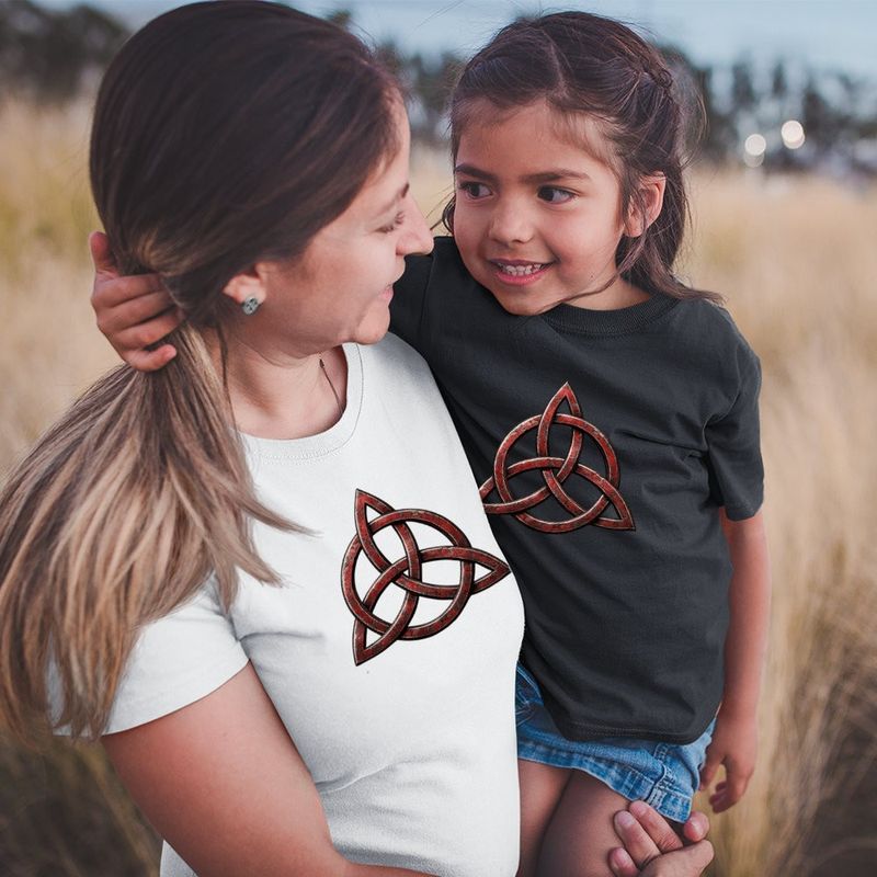 Fashion, accesorii si bijuterii - Femei - Imbracaminte femei - Tricouri si topuri femei - Tricou Femei Led Zeppelin Triquetra Vikings, negru, marime S - Infinity.ro