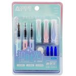 Carti si Birotica - Birotica - Instrumente de scris - Pixuri si stilouri - Set 3 Stilouri Termosensibile cu Cerneala Erasable, Corp Ergonomic, Radiera Integrata, pentru Scoala si Birou, 3 ani+ - Infinity.ro