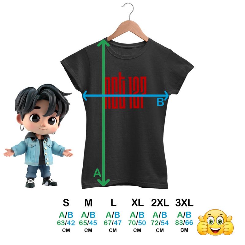 Fashion, accesorii si bijuterii - Femei - Imbracaminte femei - Tricouri si topuri femei - Tricou Femei NCT 127 Merch Kpop, negru, marime S - Infinity.ro