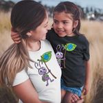 Fashion, accesorii si bijuterii - Femei - Imbracaminte femei - Tricouri si topuri femei - Tricou Femei A Bugs Life Aventuri la Firul Ierbii Dot, negru, marime S - Infinity.ro
