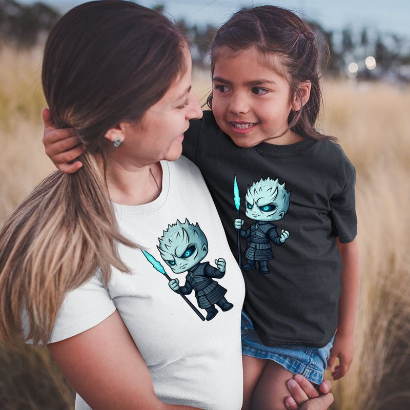 Fashion, accesorii si bijuterii - Femei - Imbracaminte femei - Tricouri si topuri femei - Tricou Femei Game of Thrones Night King White Walkers, negru, marime S - Infinity.ro