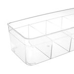Casa si Gradina - Mobilier - Organizare si depozitare - Organizatoare pentru sertare si dulapuri - Organizator Sertar Transparent cu 5 Compartimente - Infinity.ro
