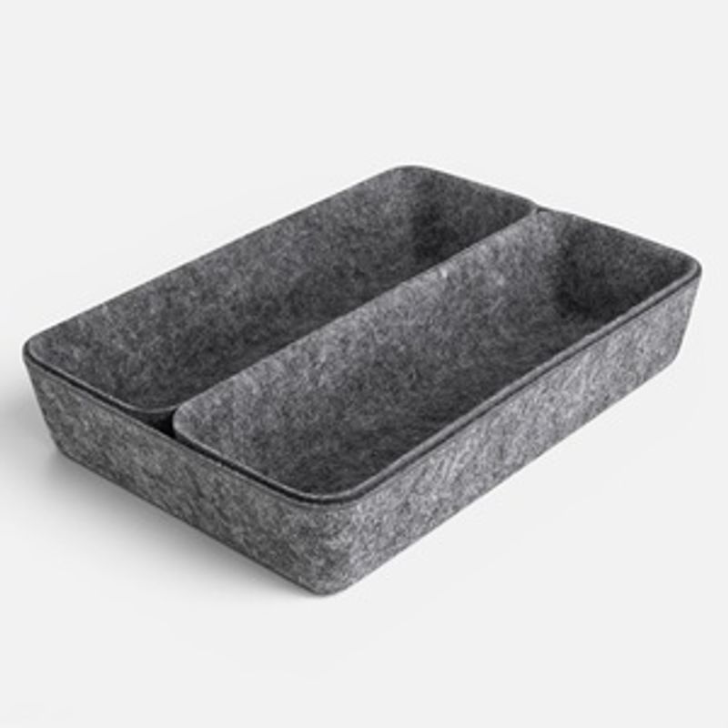 Casa si Gradina - Mobilier - Organizare si depozitare - Organizatoare pentru sertare si dulapuri - Organizatoare din Pasla pentru Sertar - 3buc - Infinity.ro