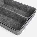 Casa si Gradina - Mobilier - Organizare si depozitare - Organizatoare pentru sertare si dulapuri - Organizatoare din Pasla pentru Sertar - 3buc - Infinity.ro
