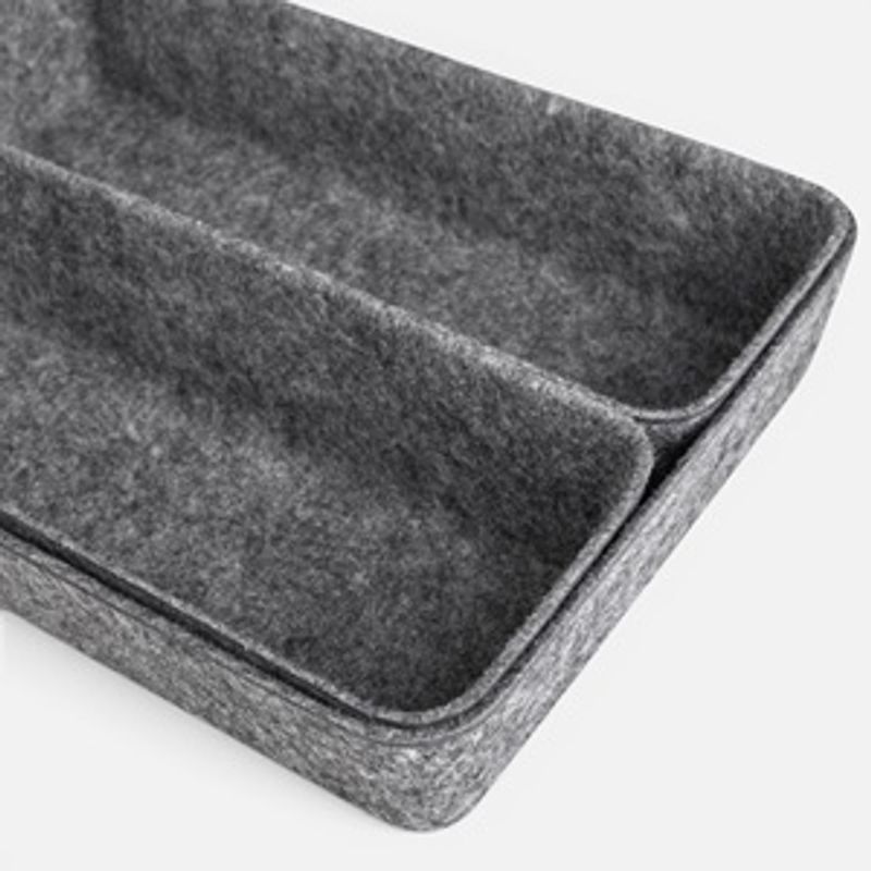 Casa si Gradina - Mobilier - Organizare si depozitare - Organizatoare pentru sertare si dulapuri - Organizatoare din Pasla pentru Sertar - 3buc - Infinity.ro