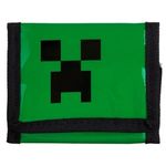 Fashion, accesorii si bijuterii - Copii - Accesorii copii - Genti si rucsacuri copii - Portofel pentru copii cu design Minecraft, Verde, 12.5x2x10 cm - Infinity.ro