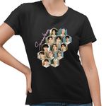 Fashion, accesorii si bijuterii - Femei - Imbracaminte femei - Tricouri si topuri femei - Tricou Femei Seventeen Merch Kpop, negru, marime S - Infinity.ro