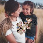Fashion, accesorii si bijuterii - Femei - Imbracaminte femei - Tricouri si topuri femei - Tricou Femei Epex All Gang Kpop Merch, negru, marime S - Infinity.ro
