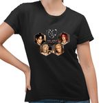 Fashion, accesorii si bijuterii - Femei - Imbracaminte femei - Tricouri si topuri femei - Tricou Femei Xlov Hyperparty Kpop, negru, marime S - Infinity.ro