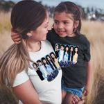 Fashion, accesorii si bijuterii - Femei - Imbracaminte femei - Tricouri si topuri femei - Tricou Femei NewJeans Kpop Merch, negru, marime S - Infinity.ro