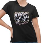 Fashion, accesorii si bijuterii - Femei - Imbracaminte femei - Tricouri si topuri femei - Tricou Femei Seventeen All Gang Merch, negru, marime S - Infinity.ro