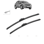 Auto si Moto - Intretinere auto - Stergatoare - Set 2 Stergatoare RENAULT LOGAN/STEPWAY II (L8) 2014-2016, pentru parbriz, Bosch Aerotwin Retrofit - Infinity.ro