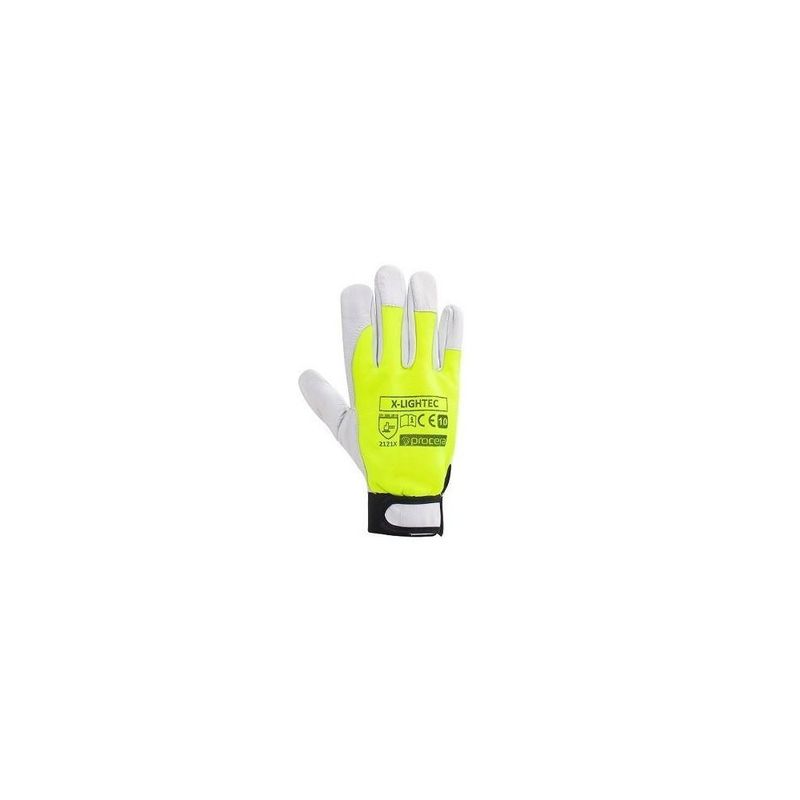 Casa si Gradina - Constructii - Echipamente de lucru - Manusi protectia muncii - Set 12 manusi de protectie reflectorizante, Procera, X-LIGHTEC, marimea 10 - Infinity.ro