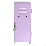 Casa si Gradina - Mobilier - Dulapuri si sifoniere - Dulapuri - Dulapior Mini cu Lacat, Plastic, Lila, 10,5x10x26 cm - Infinity.ro