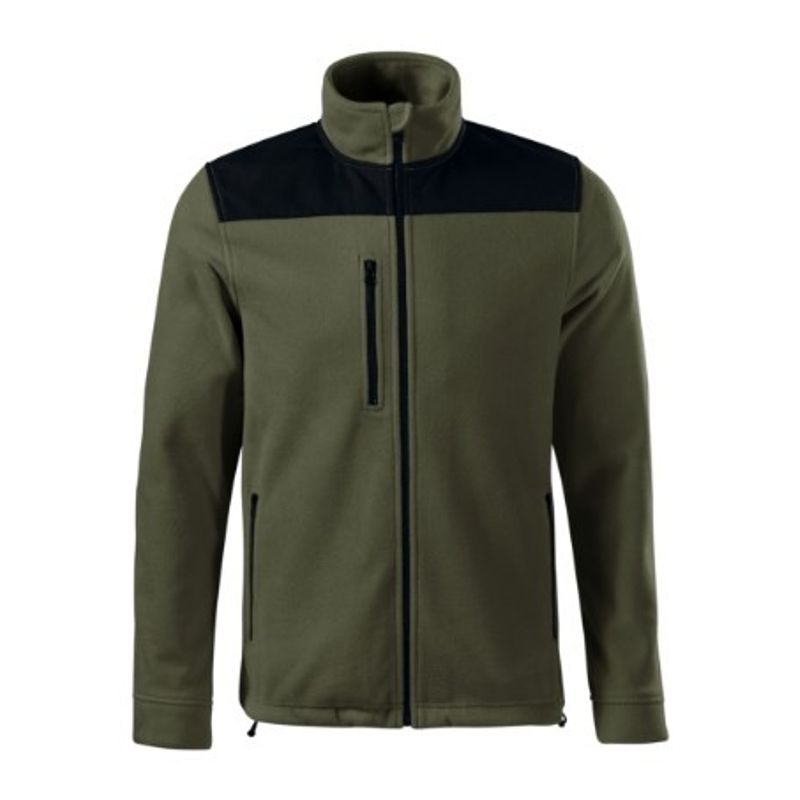 Fashion, accesorii si bijuterii - Barbati - Imbracaminte - Jachete si geci barbati - Jacheta fleece unisex, Effect 530, Malfini Militar L - Infinity.ro