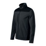 Fashion, accesorii si bijuterii - Barbati - Imbracaminte - Jachete si geci barbati - Jacheta fleece unisex, Effect 530, Malfini Ebony Gray 2XL - Infinity.ro