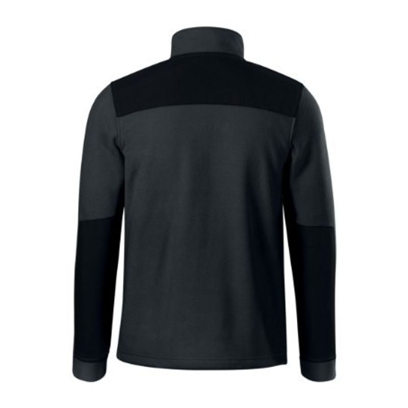 Fashion, accesorii si bijuterii - Barbati - Imbracaminte - Jachete si geci barbati - Jacheta fleece unisex, Effect 530, Malfini Ebony Gray 2XL - Infinity.ro