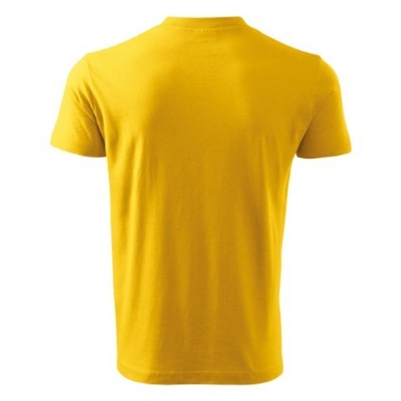 Fashion, accesorii si bijuterii - Barbati - Imbracaminte - Tricouri si bluze barbati - Tricou unisex, V-neck 102, Malfini Galben 3XL - Infinity.ro