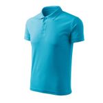Fashion, accesorii si bijuterii - Barbati - Imbracaminte - Tricouri si bluze barbati - Tricou polo pentru barbati, Malfini, PIQUE POLO, F03 XXXL Turcoaz - Infinity.ro
