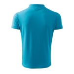 Fashion, accesorii si bijuterii - Barbati - Imbracaminte - Tricouri si bluze barbati - Tricou polo pentru barbati, Malfini, PIQUE POLO, F03 XXXL Turcoaz - Infinity.ro