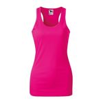 Fashion, accesorii si bijuterii - Femei - Imbracaminte femei - Tricouri si topuri femei - Top pentru dama, Racer 167, Malfini S Roz Neon - Infinity.ro