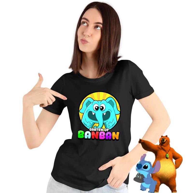 Fashion, accesorii si bijuterii - Femei - Imbracaminte femei - Tricouri si topuri femei - Tricou Femei Gradina Banban Pickels, negru, marime S - Infinity.ro