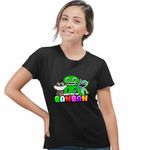 Fashion, accesorii si bijuterii - Femei - Imbracaminte femei - Tricouri si topuri femei - Tricou Femei Banban Sheriff Jumbo BitterGiggle, negru, marime S - Infinity.ro