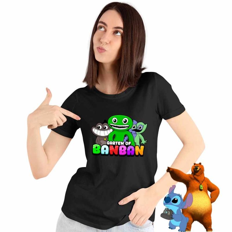 Fashion, accesorii si bijuterii - Femei - Imbracaminte femei - Tricouri si topuri femei - Tricou Femei Banban Sheriff Jumbo BitterGiggle, negru, marime S - Infinity.ro